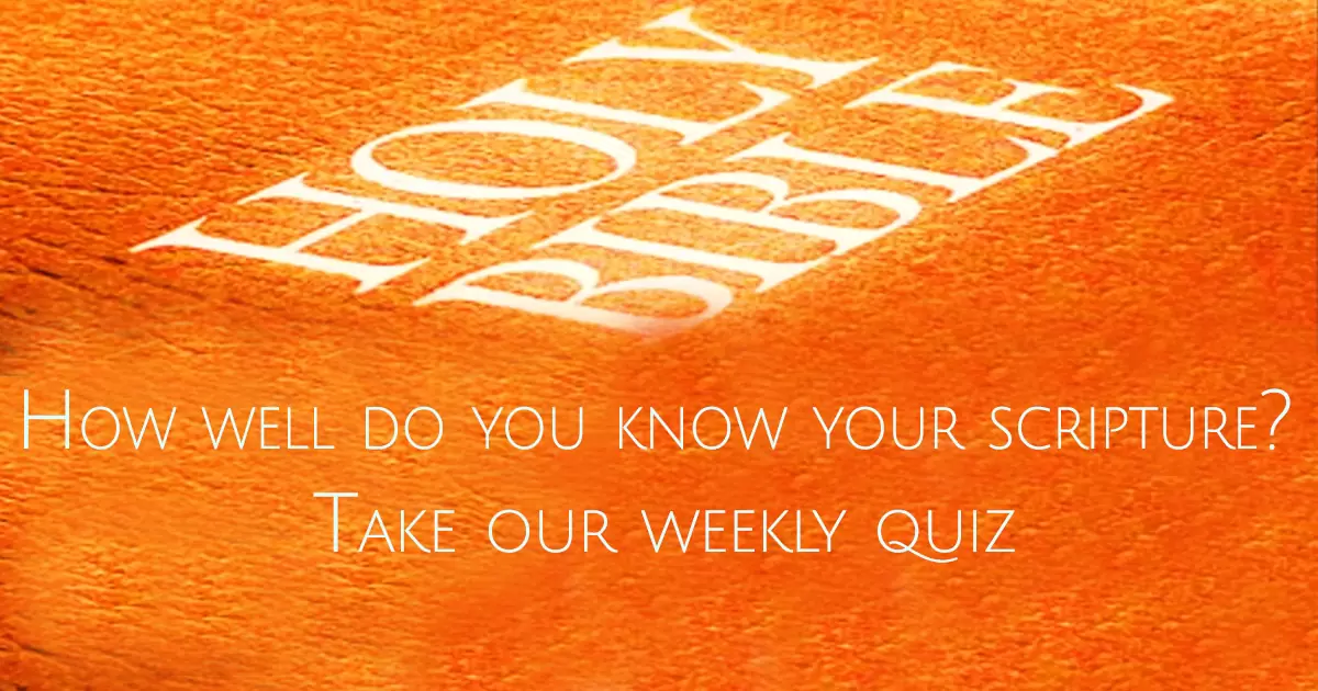 Weekly Quiz